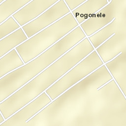 Pogonele Street Map