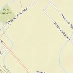 Huntingdon Street Map