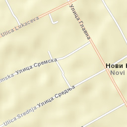 Novi Karlovci Street Map