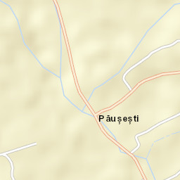 Păuşeşti Street Map