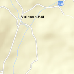 Comuna Vulcana Băi Street Map