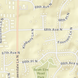 17033-17175 68th Avenue North, Maple Grove Street Map