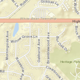 4556-4578 Greenhaven Drive, Vadnais Heights Street Map