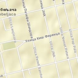 Debeljača Street Map