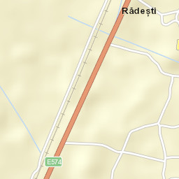 Rădești Street Map