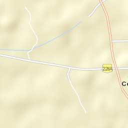 Comuna Coşeşti Street Map