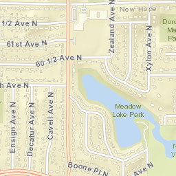 8121 62nd Avenue North, Minneapolis, MN Street Map