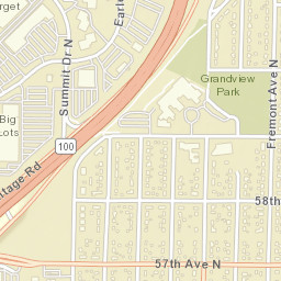 5984-5998 Earle Brown Dr Brooklyn Center MN Street Map