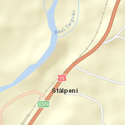 Comuna Stâlpeni Street Map