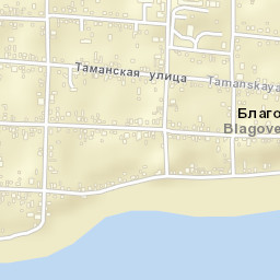Blagovetschenskaya Street Map