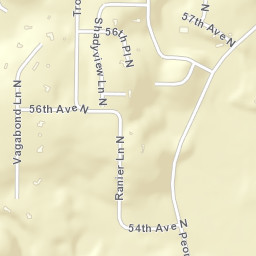 55th Avenue North, Plymouth, MN 55446 Street Map