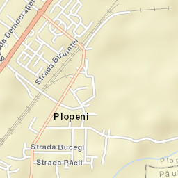 Oraş Plopeni Street Map