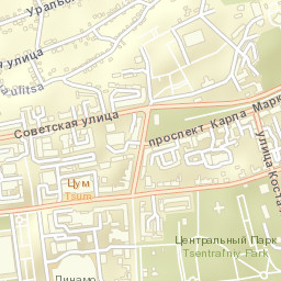 Stavropol’ Street Map