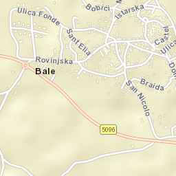 Bale-Valle Street Map