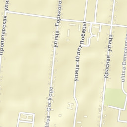 Kiyevskoye Street Map