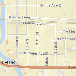 136-138 North River Street, Delano, MN  Street Map