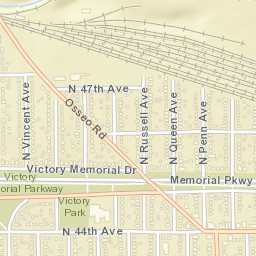 2551-2599 North 44th Avenue, Minneapolis Street Map