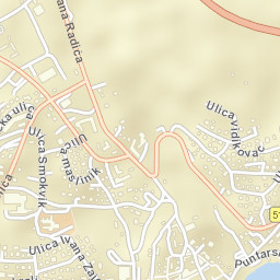 Krk Street Map