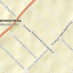 Vladimirovac Street Map