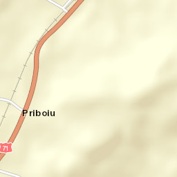 Comuna Brăneşti Street Map