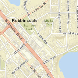 4101-4139 Hubbard Avenue North, Robbinsdale Street Map