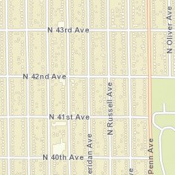 4051 Penn Avenue North, Minneapolis, MN Street Map