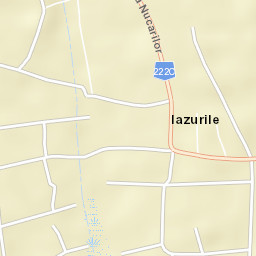 Iazurile Street Map