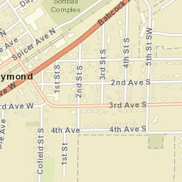 MN-23 Raymond MN 56282 America Street Map