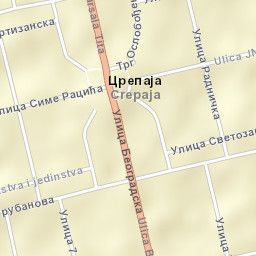 Crepaja Street Map