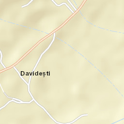Comuna Davideşti Street Map
