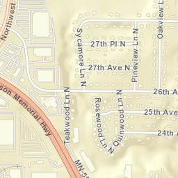 12734-13498 Olson Memorial Hwy, Plymouth, MN 55441, USA Street Map