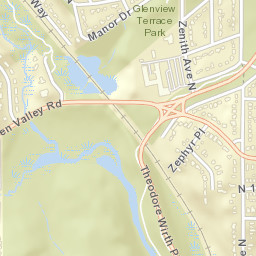 3500-3544 Golden Valley Road, Golden Valley Street Map