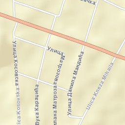 Putinci Street Map