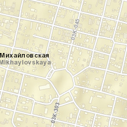 Mikhaylovskaya Street Map