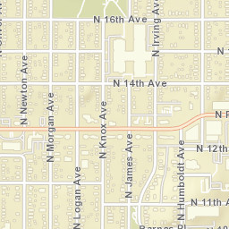 1229 N Humboldt Ave, Minneapolis, MN Street Map