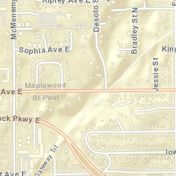 1610 Wheelock Ridge Rd St Paul MN Street Map