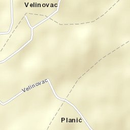 Pjanići Street Map