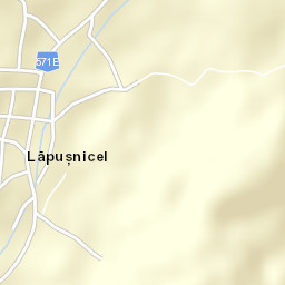 Lăpuşnicel Street Map