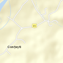 Conțești Street Map