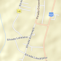 Urlaţi Street Map
