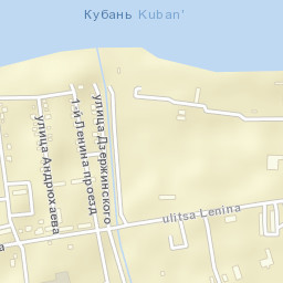 Tlyustenkhabl’ Street Map