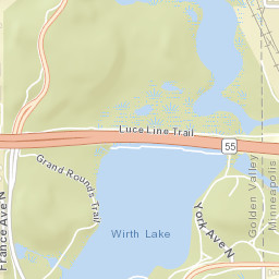 3108-3324 Glenwood Avenue Minneapolis MN Street Map