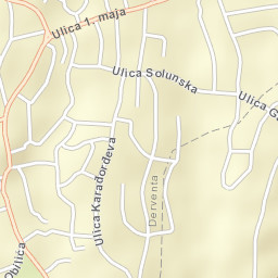 Derventa Street Map