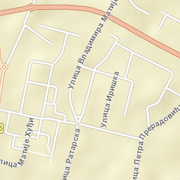 Sremska Mitrovica Street Map
