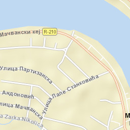 Mačvanska Mitrovica Street Map