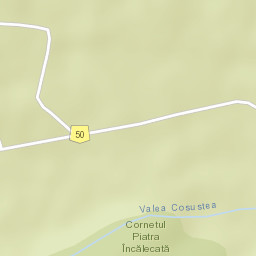 Comuna Isverna Street Map