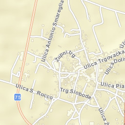 Vodnjan-Dignano Street Map