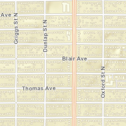 1215 West Lafond Avenue, Saint Paul, MN Street Map