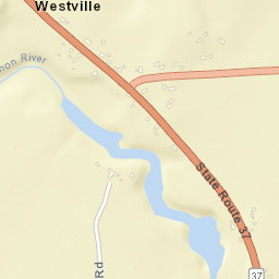 Westville New York Street Map