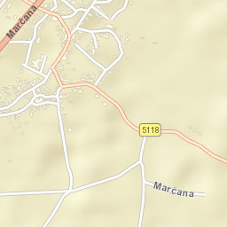 Marčana Street Map